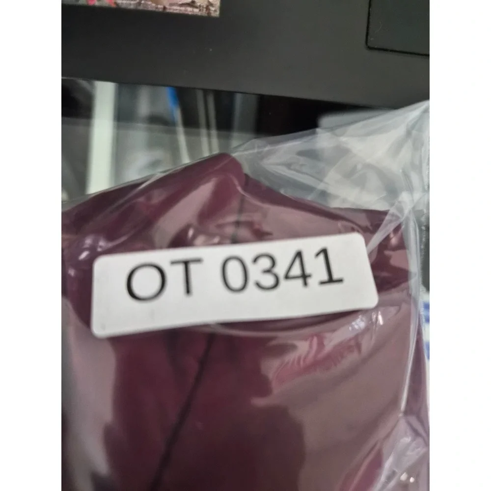 Sonoma Life Style Puffer Vest Womens Burgundy Lined Mock Neck Full Zip Casual